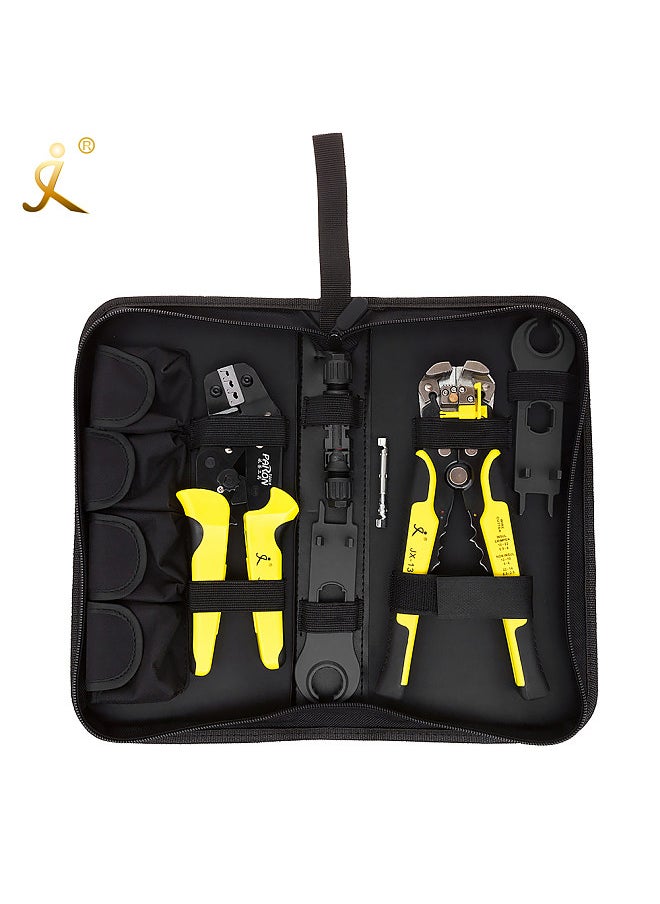 Paron Professional Solar Panel Crimping Tools 2.5-6mm² 14-10AWG Wire Crimper Solar Wire Connector Cut Kit With Wire Stripper Crimping Pliers  - Image 1