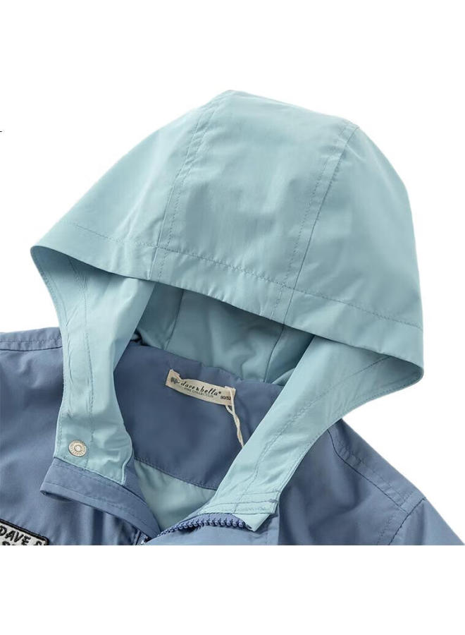 Dave & Bella "Easy Wear" Kids 3-In-1 Windproof Jacket Spring Autumn Boys Girls Waterproof Coat - Image 3