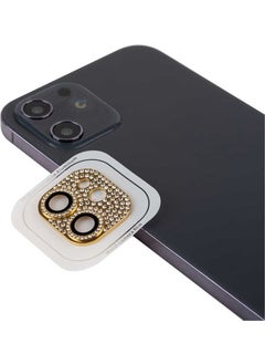 iPhone 12 Compatible Zore Cl-08 Camera Lens Protector-Gold