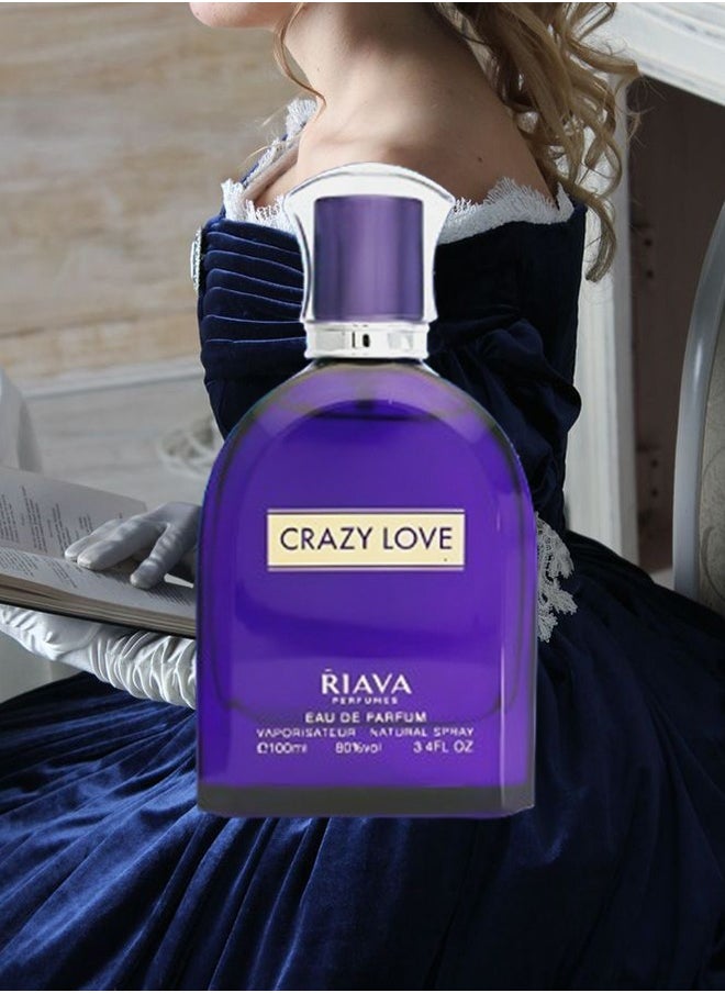 ريافا برفيوم - عطر كريزي لوف للنساء 100 مل - Image 1