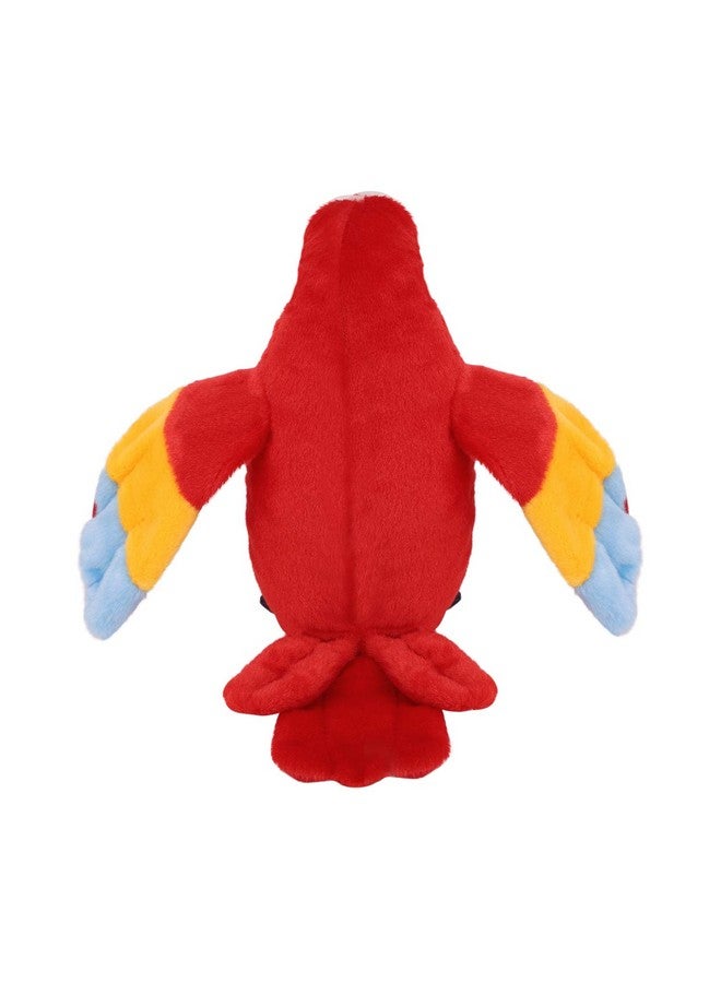 Holiberty Talking Macaw Parrot Repeat What You Say Stuffed Animal Plush Toy Electronic Record Animated Bird Shake Wings Speaking Parrot Pet Plush Interactive Toys for Kids Boys Girls Christmas Birthday Gift - Image 3