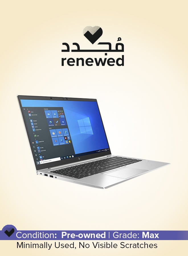 HP جهاز لابتوب Elitebook 840 G8 مجدد بشاشة FHD مقاس 14 بوصة، مع معالج Intel Core i5 من الجيل 11، وذاكرة RAM سعة 16 جيجابايت، وDDR4، و512 جيجابايت SSD، ونظام Windows 10 Pro - Image 1