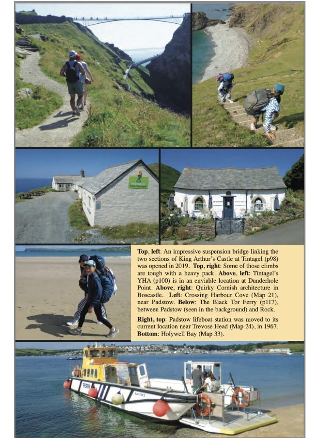 Cornwall Coast Path (South-West Coast Path Part 2) Bude to Plymouth (Trailblazer British Walking Guides): 142 Large-Scale Walking Maps & Guides to 81 ... - Planning, Places to Stay, Places to Eat