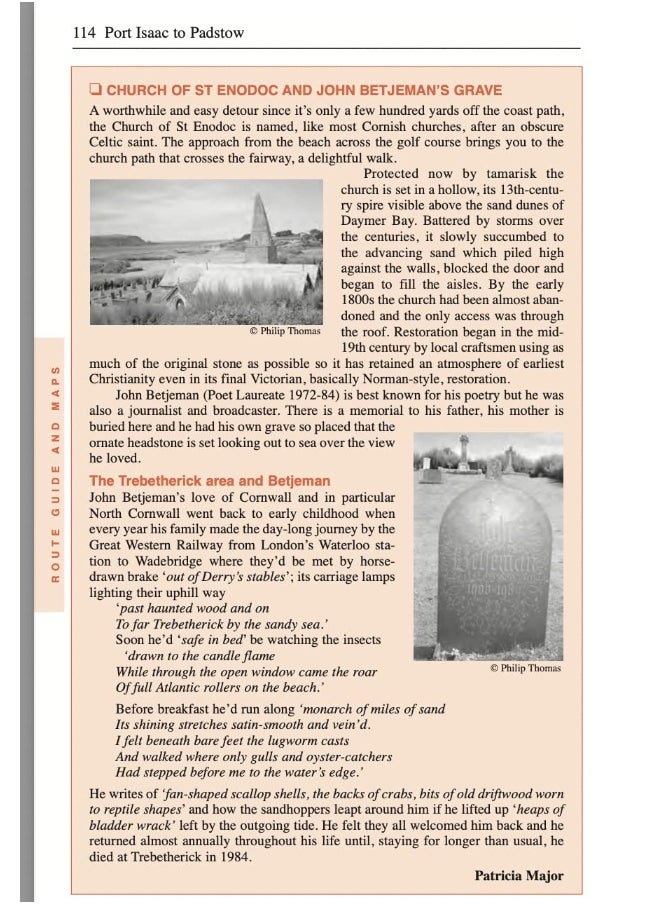 Cornwall Coast Path (South-West Coast Path Part 2) Bude to Plymouth (Trailblazer British Walking Guides): 142 Large-Scale Walking Maps & Guides to 81 ... - Planning, Places to Stay, Places to Eat