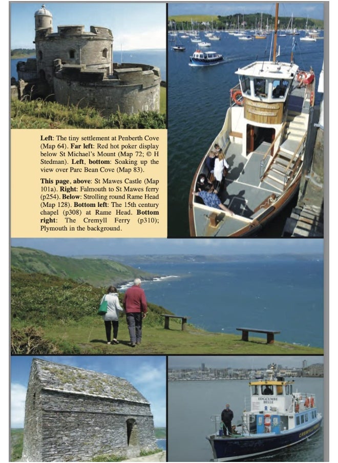 Cornwall Coast Path (South-West Coast Path Part 2) Bude to Plymouth (Trailblazer British Walking Guides): 142 Large-Scale Walking Maps & Guides to 81 ... - Planning, Places to Stay, Places to Eat