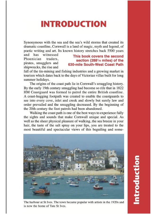 Cornwall Coast Path (South-West Coast Path Part 2) Bude to Plymouth (Trailblazer British Walking Guides): 142 Large-Scale Walking Maps & Guides to 81 ... - Planning, Places to Stay, Places to Eat