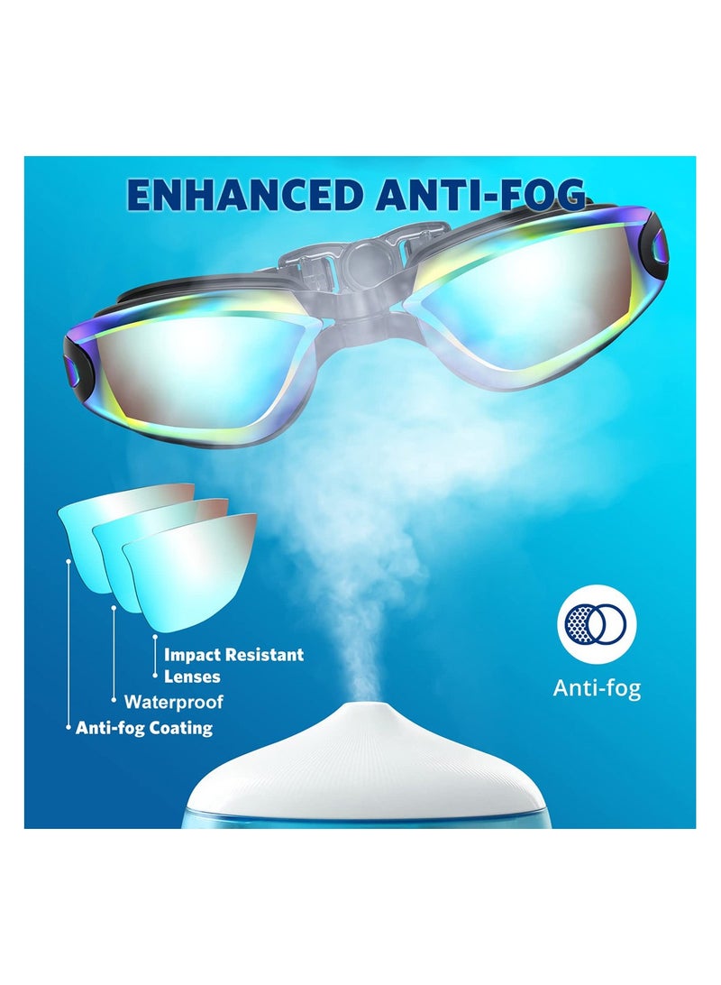 Generic Swim Goggles, Swimming Goggles No Leaking Full Protection Adult Men Women Youth - Image 3