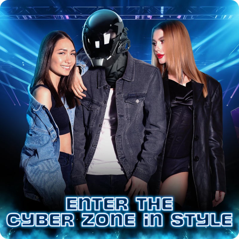 Zadin Punk Mask Cyber Costume, Halloween Adjustable Helmet Cosplay, Rave Futuristic Mask - Image 5