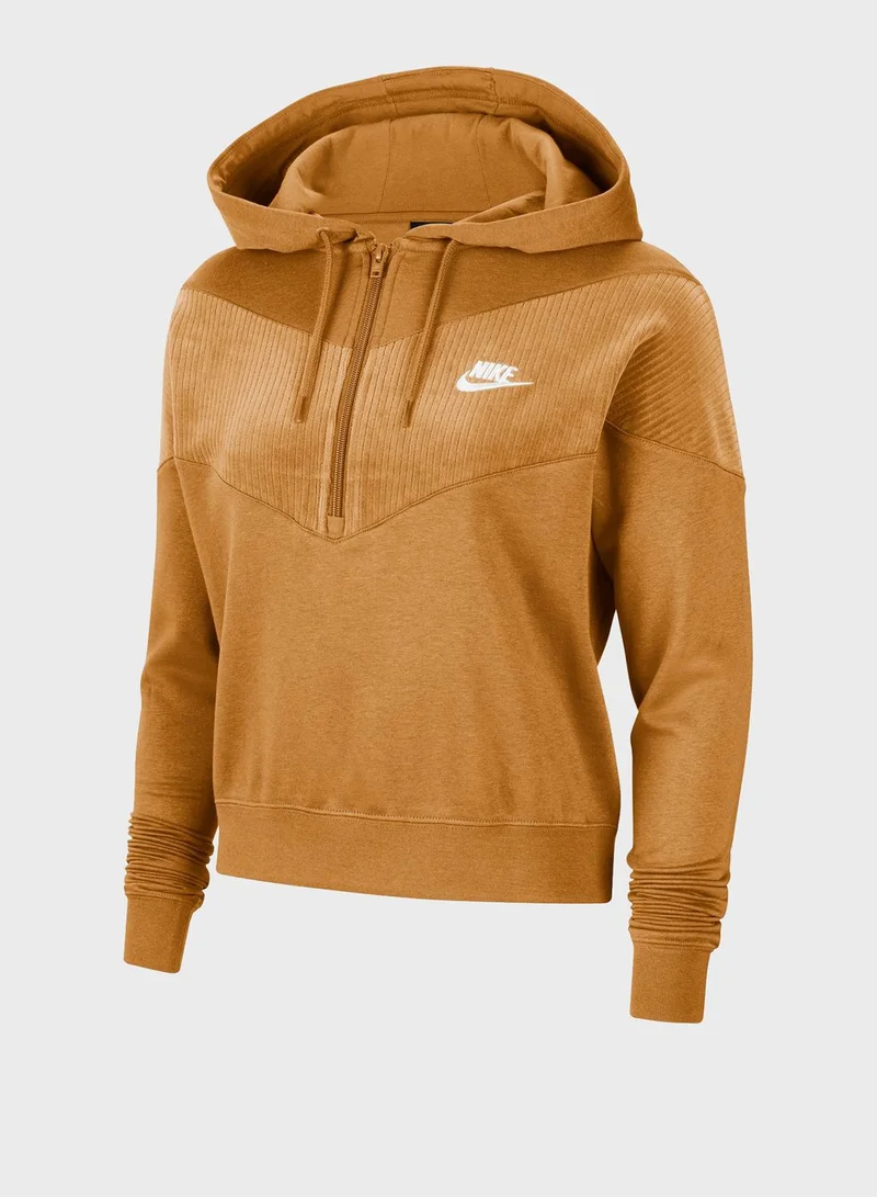 Nike NSW Heritage Velour Hoodie