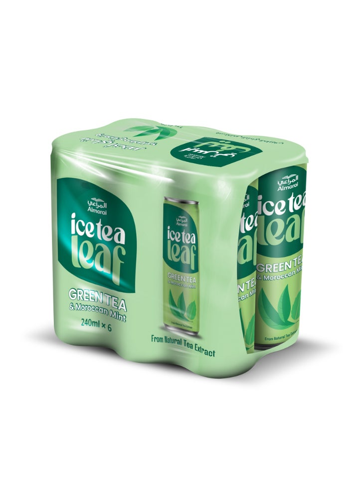 Buy Almarai Green Tea & Moroccan Mint Ice Leaf Tea Online | 15 Minutes ...