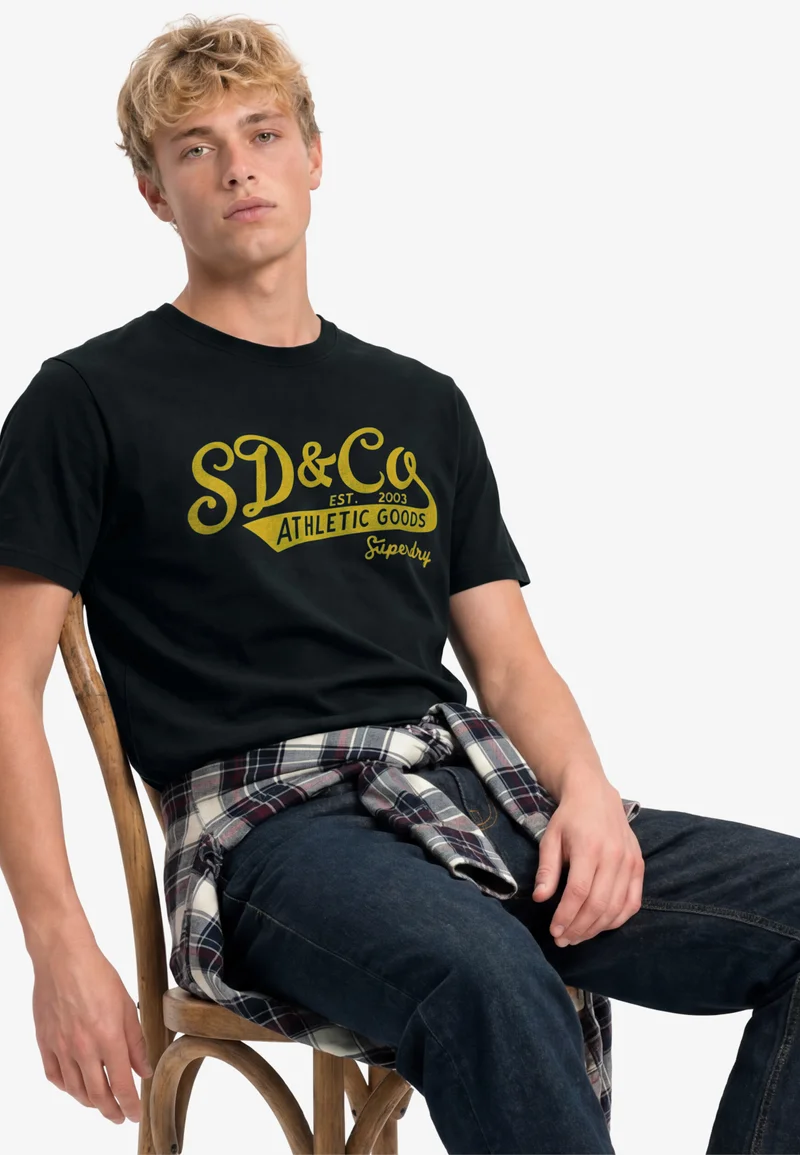 Superdry  Vintage Script T-shirt for Men | Best Price UAE