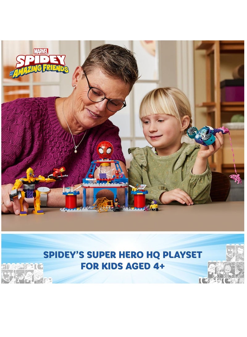 LEGO Marvel Team Spidey Web Spinner Headquarters 10794 Building Blocks Toy Set (193 Pieces) - Image 3