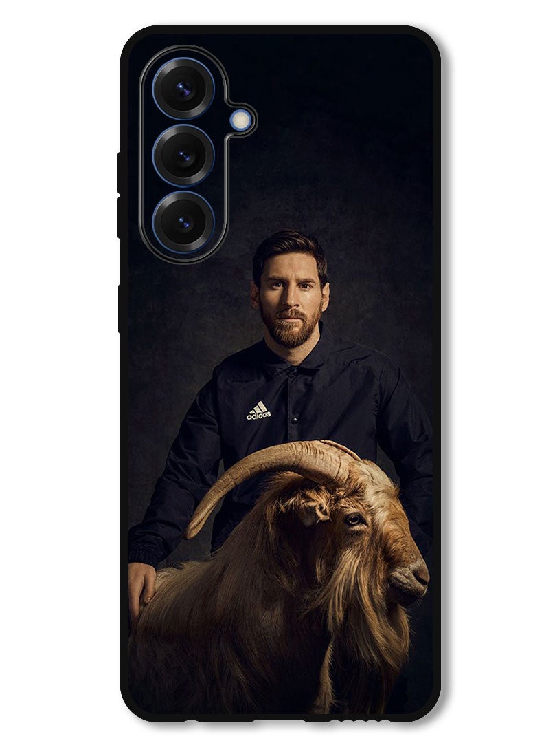 Theodor Protective Case Anti Scratch Shock Proof Bumper Cover For Samsung Galaxy S25 Plus Messi Goat - Image 1