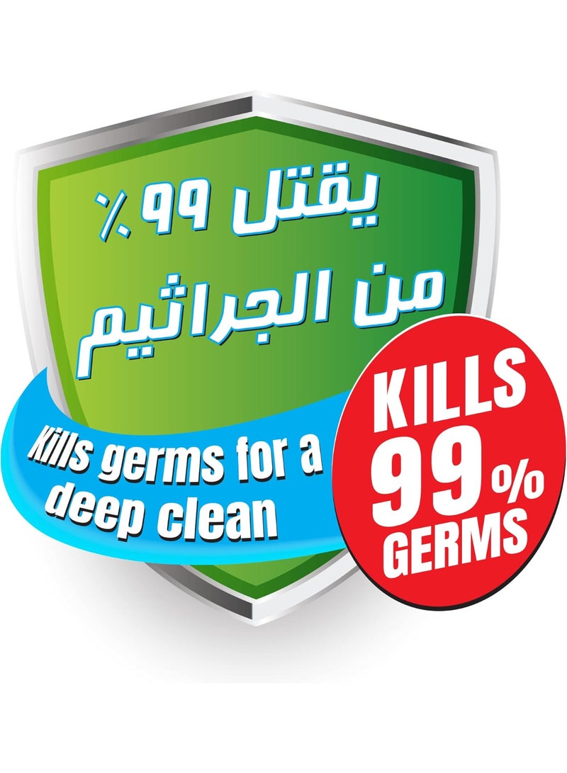 وايت 2 عبوه منمناديل بيضاء مضادة للبكتيريا متعددة الاستخدامات ٥٠ منديلًا رائحة منعشة ونظيفة برائحة الليمون والليمون الحامض المنعشة. - Image 4