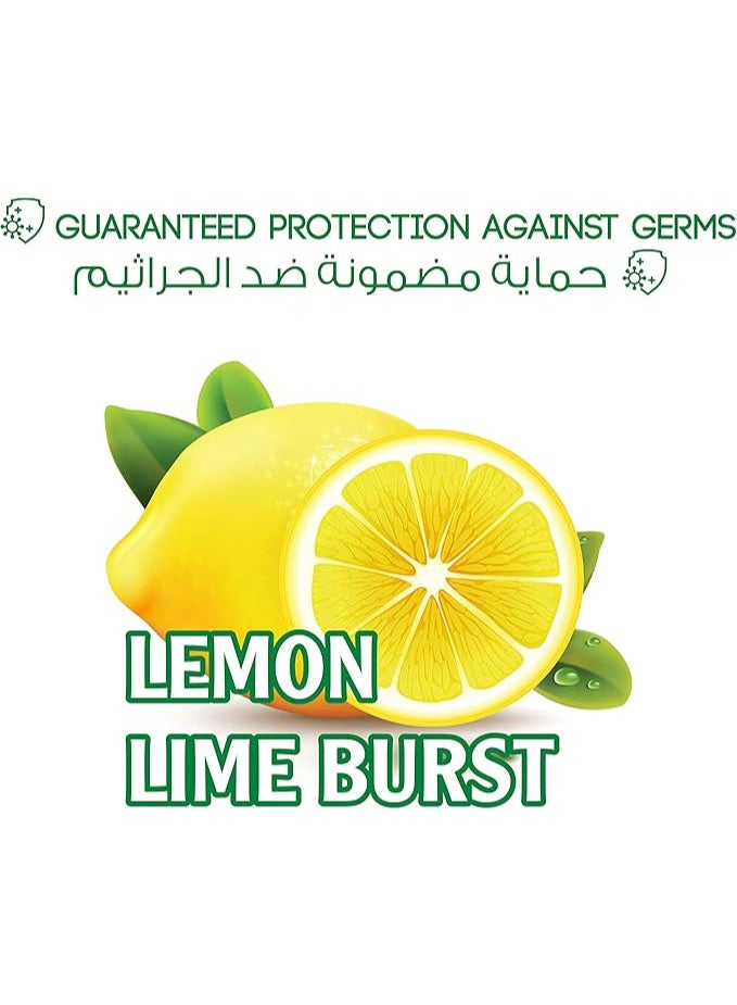 وايت 2 عبوه منمناديل بيضاء مضادة للبكتيريا متعددة الاستخدامات ٥٠ منديلًا رائحة منعشة ونظيفة برائحة الليمون والليمون الحامض المنعشة. - Image 5