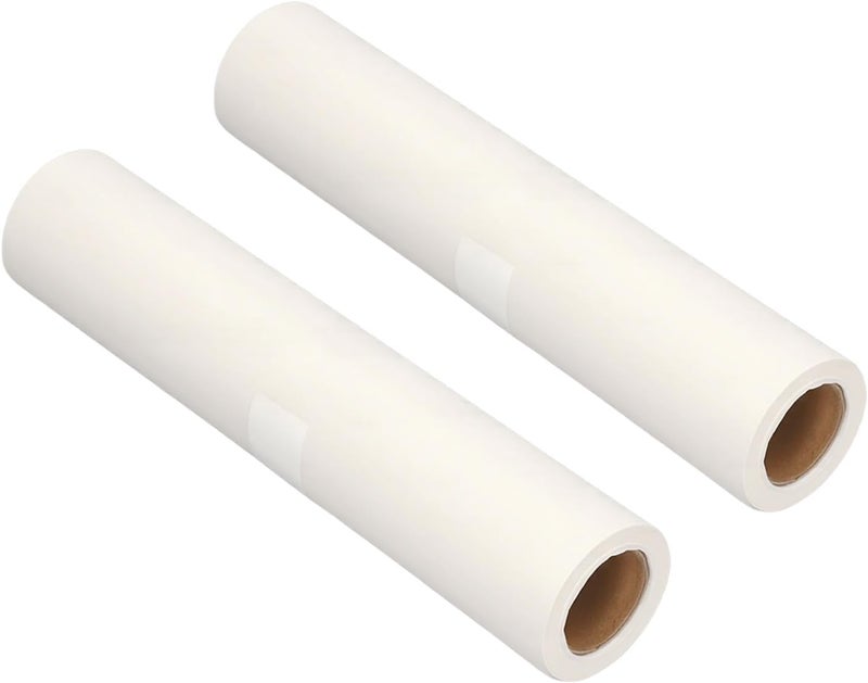 GLOGLOW Other Art Supplies 2 Rolls 8 Inch Wide 25 Yards Long Translucent Paper for Drawing Sewing Quilting, with Proof Texture for Design Sketching and Craft Projects - Image 3