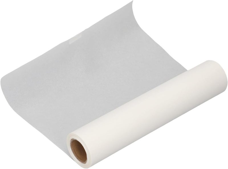 GLOGLOW Other Art Supplies 2 Rolls 8 Inch Wide 25 Yards Long Translucent Paper for Drawing Sewing Quilting, with Proof Texture for Design Sketching and Craft Projects - Image 2