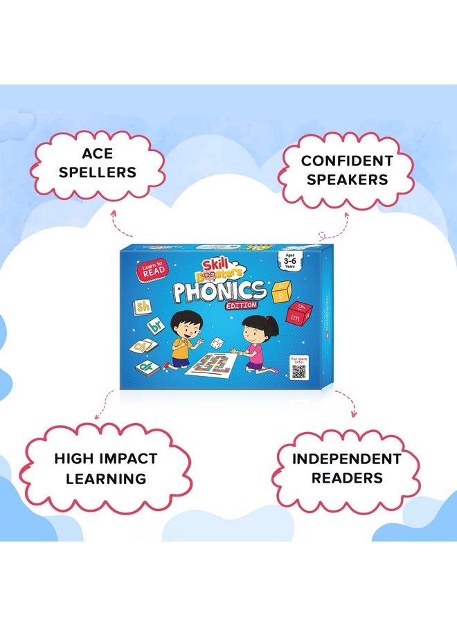 ClassMonitor ClassMonitor Phonics Learning Kit with Free Mobile App | 26 Alphabet Flashcards with 100+ Sight Words Flashcards | 24+ Long & Shot Vowel Worksheets | for Kids, Children's Boys Girls Age 3 Years  - Image 4