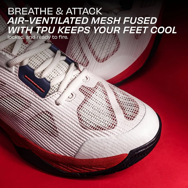 نيفيا Nivia SKYRUSH Basketball Shoes with Air Ventilated Mesh and TPU for Enhanced Performance