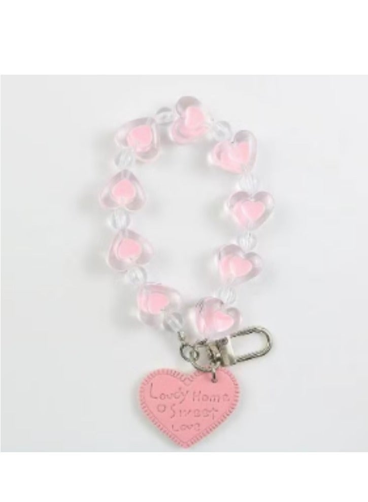 Generic Blackpink Lisa Cute Heart Acrylic ID Card Holder  - Image 3