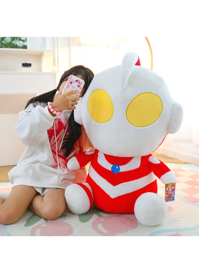 Generic - Genuine Ultraman Plush Toy Little Monster Superman Doll Children's Day Birthday Gift Exchange Doll Big-Color:First Generation Ultraman-Height:25cm（0.175kg） - Image 1