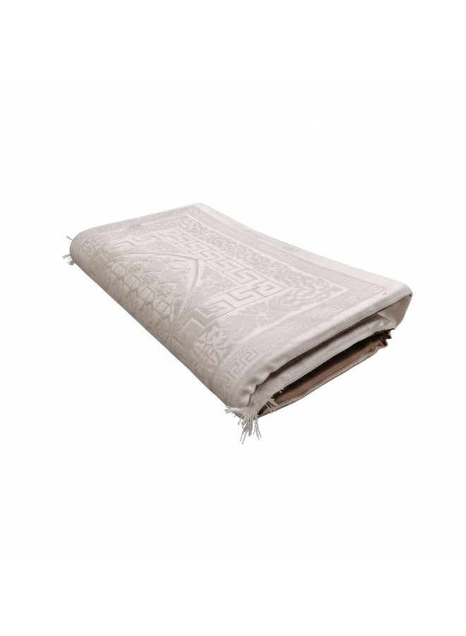 Museum Memory Foam Prayer Mat Safaa. Velvet Comfortable Prayer Rug. Elegant Essential Design Sajadah with Foam. - Image 3