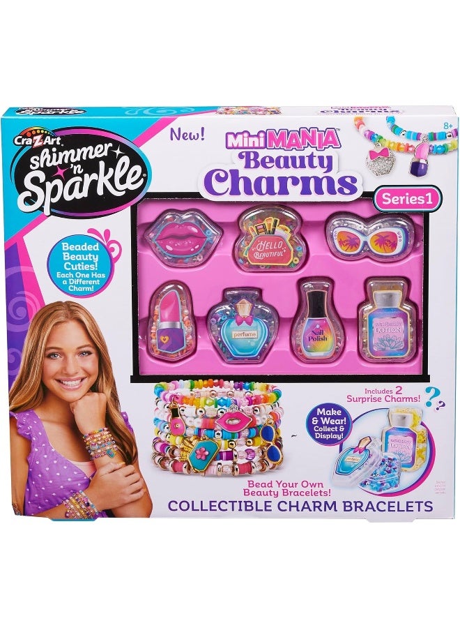 Shimmer N Sparkle Cra-Z-Art Shimmer 'N Sparkle Mini Mania Beauty Charms Series 1 Bracelet Kit - Image 1