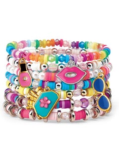 Shimmer N Sparkle Cra-Z-Art Shimmer 'N Sparkle Mini Mania Beauty Charms Series 1 Bracelet Kit  - Image 5