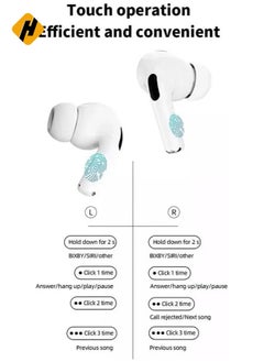 HuHa BestOne A9 Pro Touch Screen Wireless Headphones – TWS Earbuds with Bluetooth, ANC, and Sport Earphone Design  - Image 5
