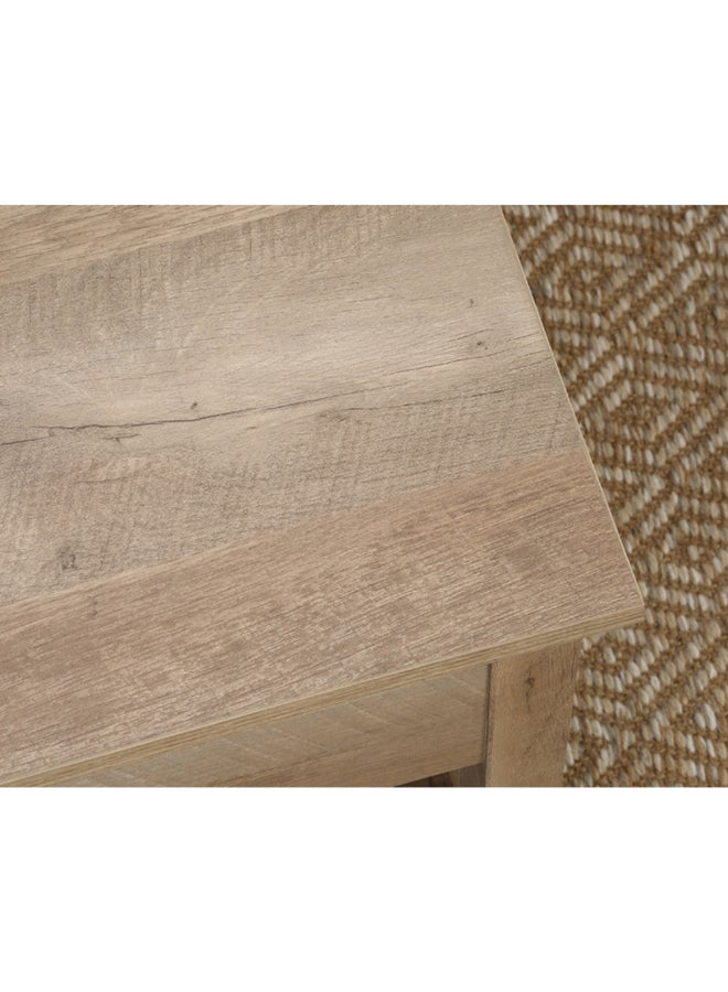 ساودر قهوة خشبية ذات سطح قابل للرفع مع تخزين مخفي بلون بلوط لينتل 48 × 60 × 117.3 سم 427692 - Image 3