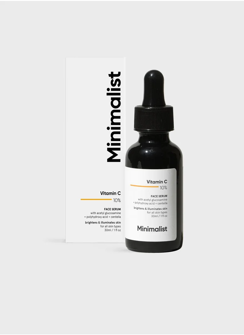 Minimalist Skincare Vitamin C 10% Face Serum