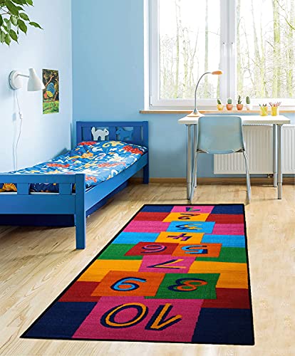 Status Contract Nylon Digital Printed Square Runner Carpet Mats (60x193 cm, Standard) - Image 1