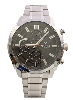 Victor Victor Watches for Men V1440-03 Silver Grey  - Image 1