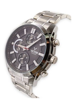 Victor Victor Watches for Men V1440-03 Silver Grey  - Image 2