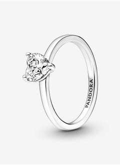 PANDORA Sparkling Heart Solitaire Ring  - Image 1