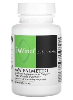 DaVinci Laboratories of Vermont Saw Palmetto 320 mg  90 Capsules 