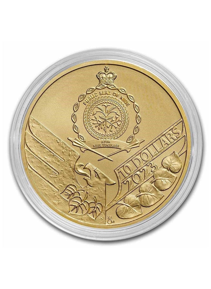 ABConcept Czech Lion 2023 gold 1/4 oz coin  - Image 4