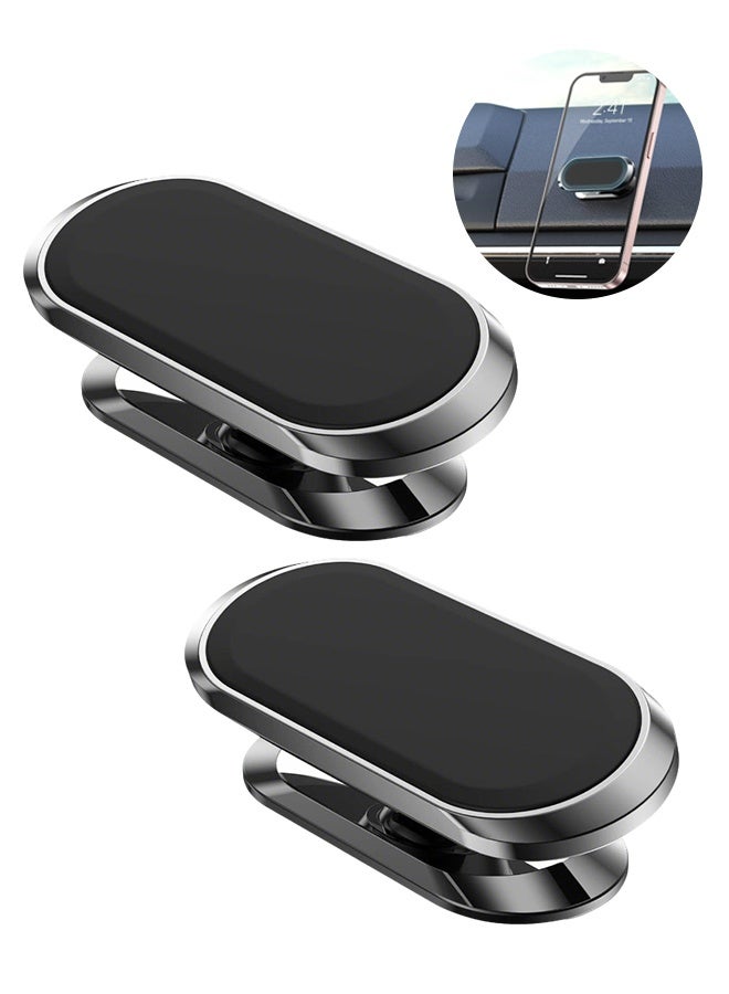 2PCS Magnetic Phone Holder for Car,Phone Holders for Your car -360 Rotation,Car Magnet Phone Mount Compatible with All Cell Phone - Image 1