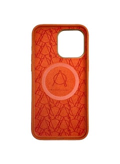 A-Case Amur Full Genuine Leather Case for iPhone 15 Pro Max with MagSafe Function, Metal Buttons Camera Bezel-Slim Fit, Top Grain Leather Magnetic Phone Protective Case for iPhone 15 Pro Max -Orange - pzsku/Z2B9FC421C2360D6E673AZ/45/_/1722956018/6d4d78fd-2ada-4169-b5c2-b6f9f7a4896c