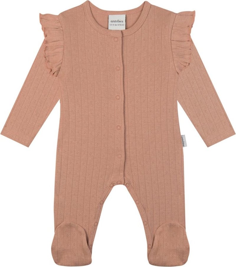 Antebies Classic Jacquard Ruffled Bootie Jumpsuit  - Image 2