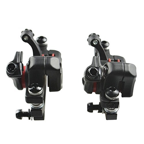 SENQI Bike Disc Brake Mechanical Cycling Bicycle Front Caliper (Black) - Image 2