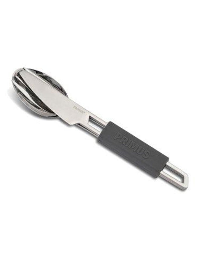 PRIMUS Leisure Cutlery Stainless Steel Set - Concrete Grey - Image 1