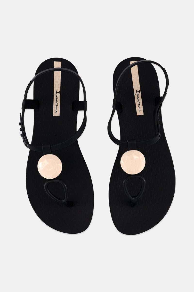 Ipanema Women Adjustable Buckle Sandals, Black - Image 3