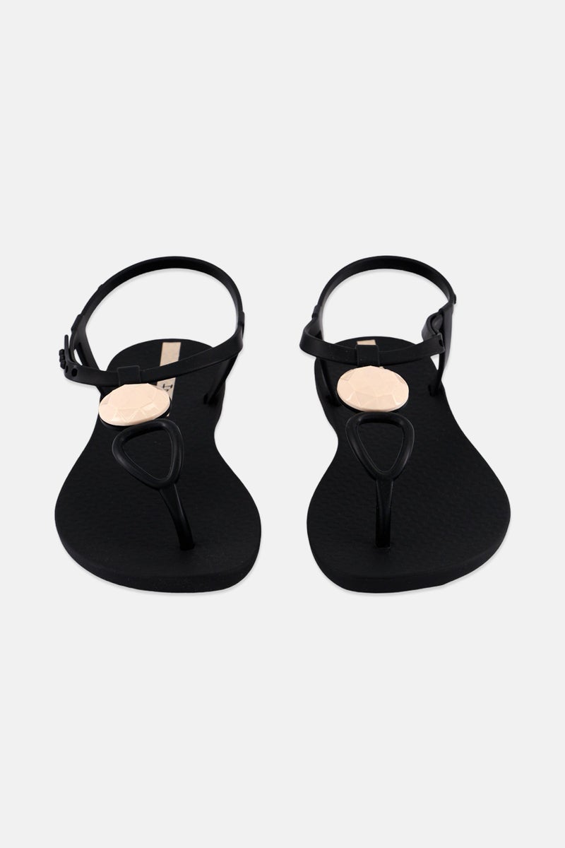 Ipanema Women Adjustable Buckle Sandals, Black - Image 4