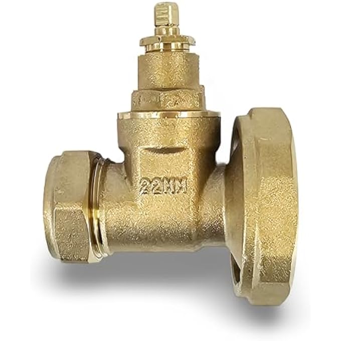 PUMP GATE VALVE FOR CENTRAL HEATING PUMP 1.1/2" X 22MM - Image 1