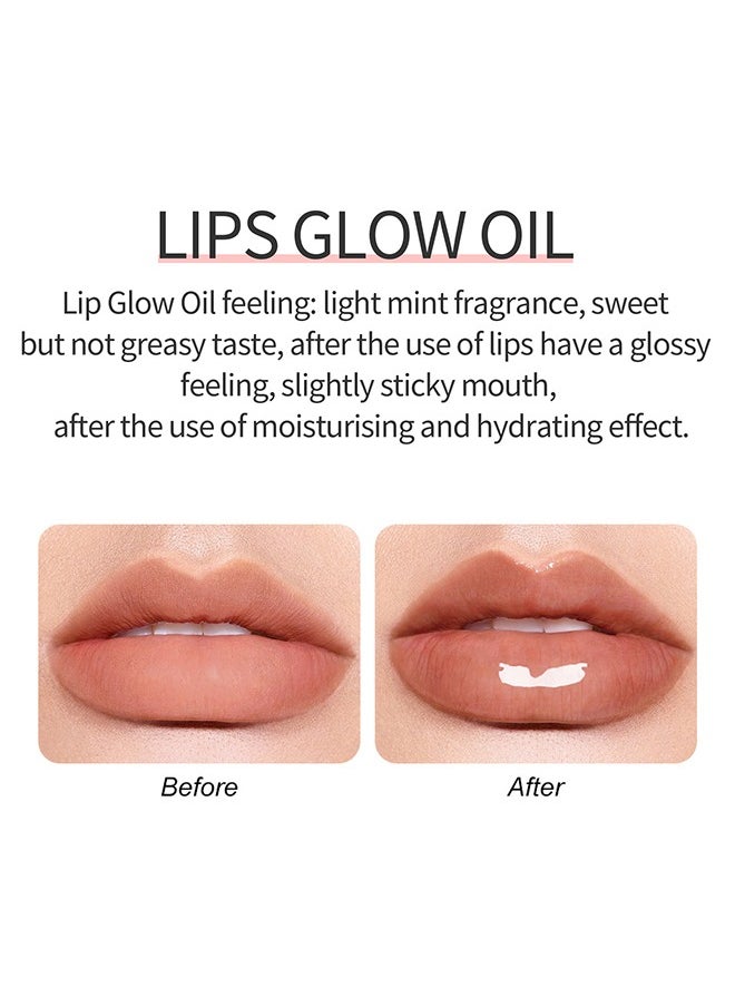 Julystar - Lip Glow Oil,2 In 1 Double Effect Lip Glow Oil, Keeps Your Lips Moisturized, Locks In Moisture, And Maintains a Lasting Charm, Especially Suitable For Beginners#012 - Image 1