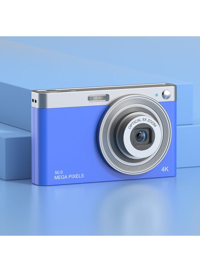 HD CCD Student Digital Camera 50 Million Pixel Telescopic Lens 4k Optical Micro Single Cross-border-Body Color:32g Memory Card - Image 3