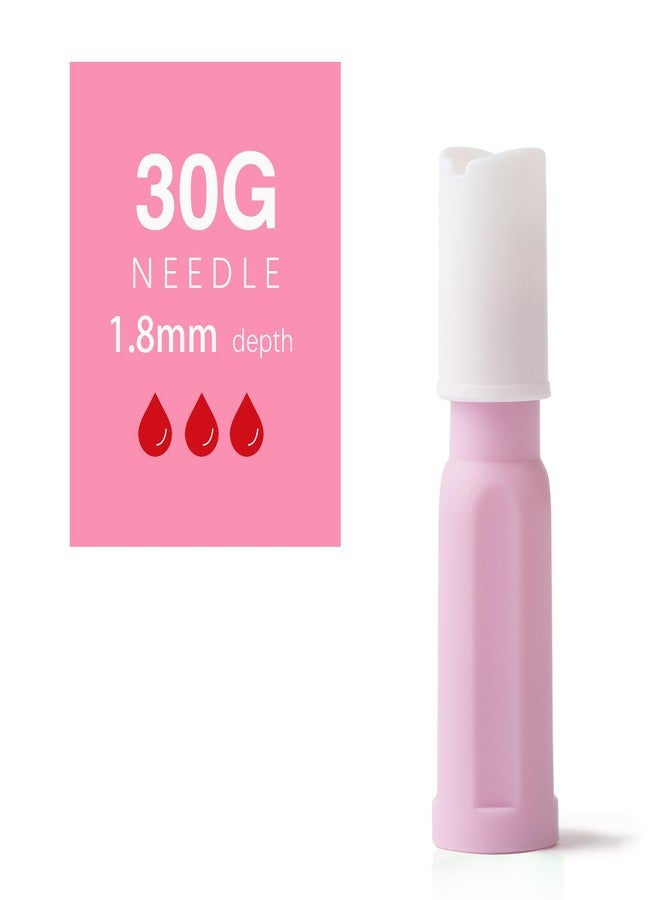Pharmacy Choice Safety Lancets, Sterile, Top Push Button Activated, Single-Use,1.8 mm, 100 Count, 1 Pack (30G x 1.8 mm) - Image 2