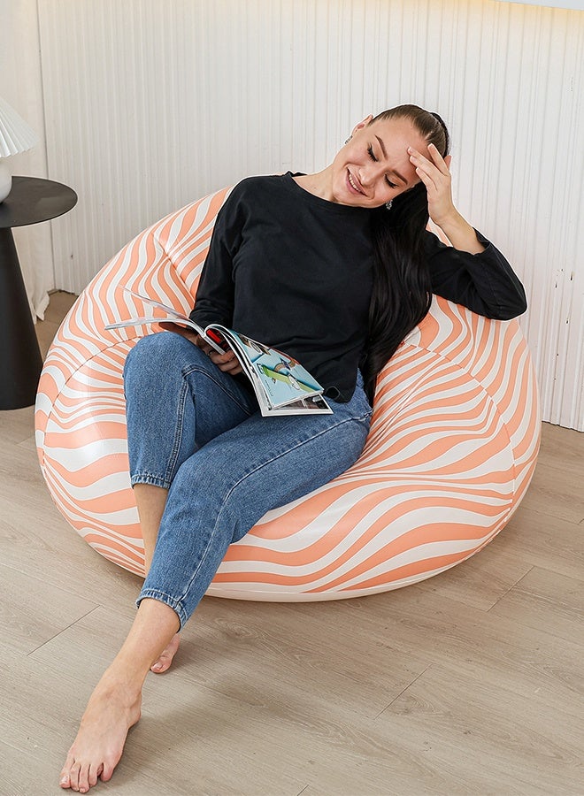 Inflatable lazy sofa, foldable outdoor sofa, camping air sofa, adult midday rest chair - Image 4