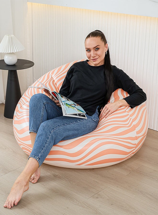 Inflatable lazy sofa, foldable outdoor sofa, camping air sofa, adult midday rest chair - Image 2